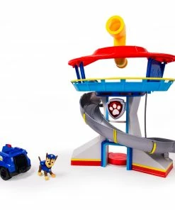 Paw Patrol Lookout Tower Playset With 6 Pup Figures -toystore-shop 21002177 1 62458.1634778490