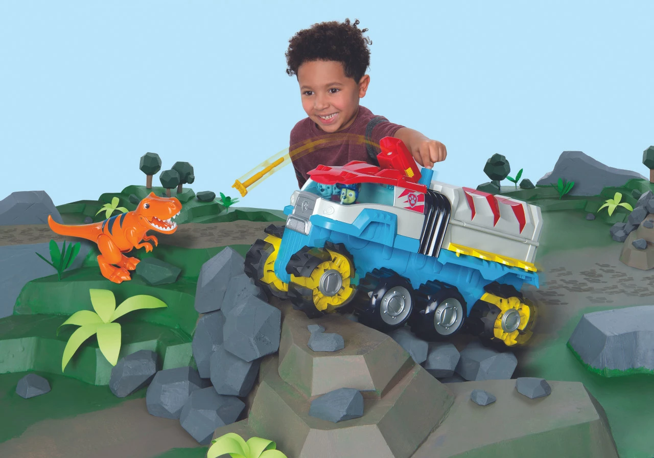 Paw Patrol Dino Rescue Motorised Dino Patroller 10 Paw Patrol Dino Rescue Motorised Dino Patroller - Image 10