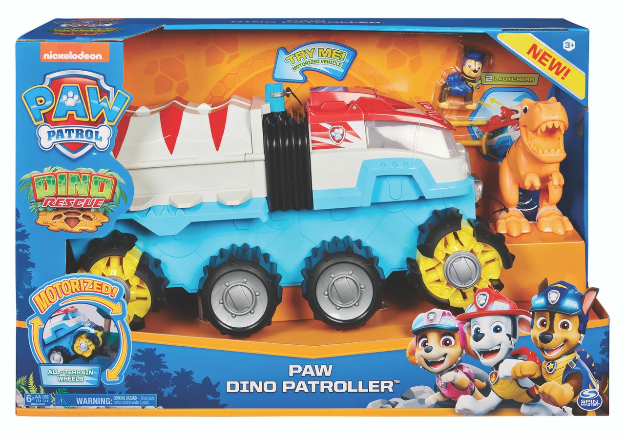 Paw Patrol Dino Rescue Motorised Dino Patroller 11 Paw Patrol Dino Rescue Motorised Dino Patroller - Image 11